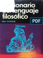 Foulquie, Paul (Dir.) - Diccionario Del Lenguaje Filosofico (1967)
