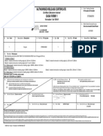 Authorised Release Certificate Easa Form 1: Certificat Libératoire Autorisé Formulaire 1 de l'EASA