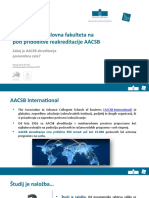 Prezentacija - AACSB Akreditacija - EPF - UN 1