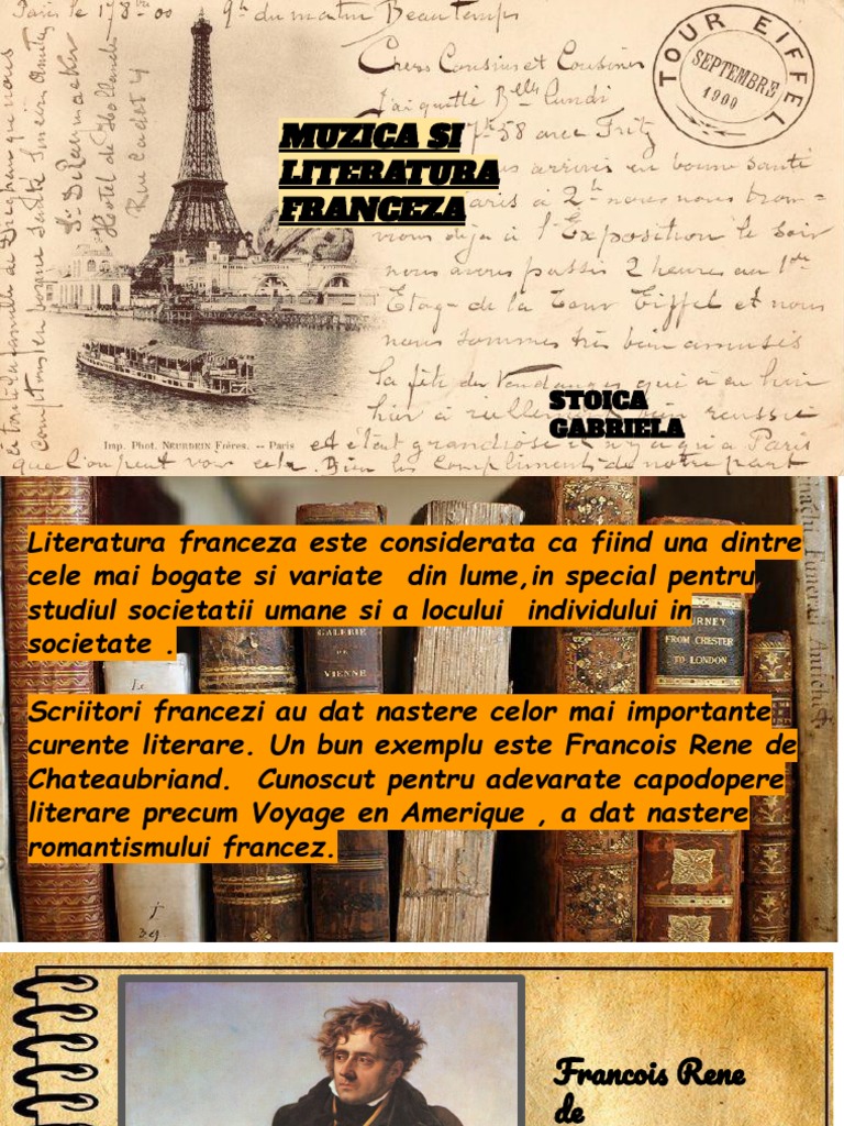 Proiect Franceza Gabriela S | PDF
