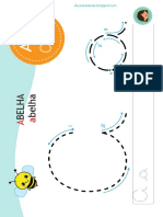 DS - Alfabeto Cursivo Pontilhado #L18