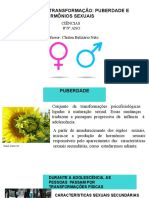 Puberdade e Hormonios Sexuais