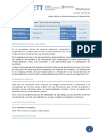 Curso 2019/20: Programa