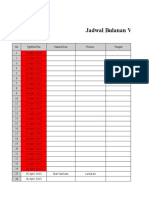 Jadwal Mei