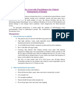 Clinical Management of Dengue