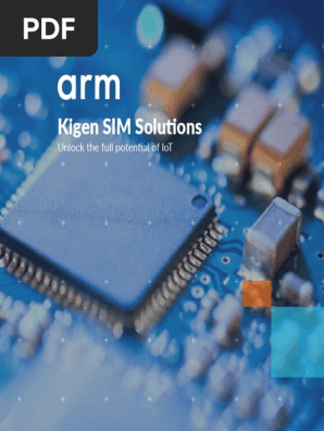 Arm Kigen eSIM and iSIM brochure