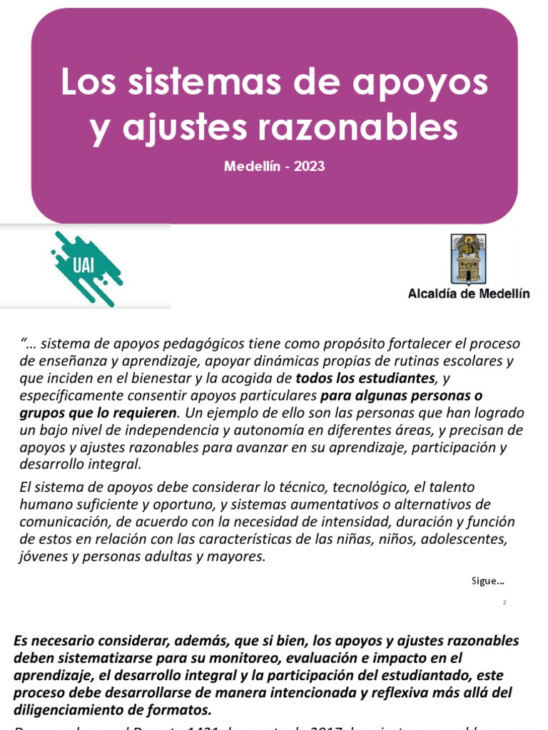 Ajustes Razonables en Educación Inclusiva | PDF | Evaluación | Aprendizaje