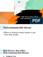 Risk Factors That Affect Non Communicable Disease
