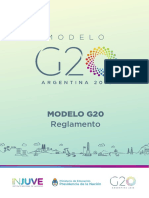 Modelo G20 Reglamento de La Actividad