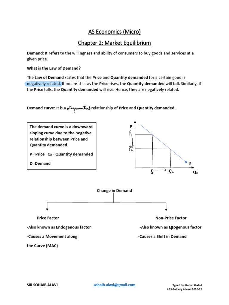As Economics Chapter 2 | PDF