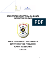 Manual de Proc. y Proced. PLANTA DE VESTUARIO-2021