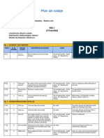 Plan de Rodaje Dr. Psiquiatra Feb 2023