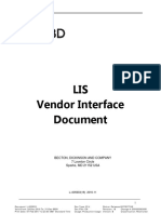 LIS Vender Interface Spec 2 - Rev L-005933 (18) 2016-11