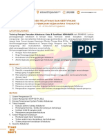 24 - 30 Mei 2023 Pelatihan Dan Sertifikasi Petugas Pemadam Kebakaran Tingkat B