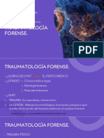 Traumatologìa Forense.