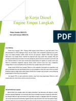 Prinsip Kerja Diesel Engine Empat Langkah