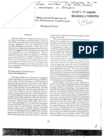 Potts 2001 - Behavioral Response To Variable Pleistocene Landscapes