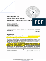 Dincauze 1987 Strategies For Paleoenvironmental Reconstruction in Archaeology (Selección)