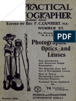 Practical Photographer 27. Photo Optics & Lenses 1905