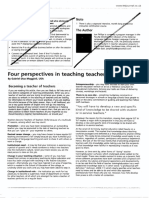 U2 - Four Perspectives in Teaching Teachers - Diaz Maggioli
