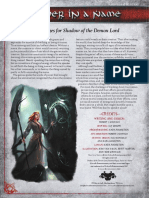 Shadow of The Demon Lord - Power in A Name