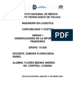 UNIDAD 1 - Generalidades de La Informacion Financiera
