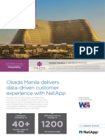 Okada Manila Delivers Data-Driven Customer Experience With Netapp