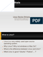 Srujith Kudikala: Linux Device Drivers