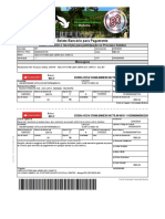 Boleto Bancário para Pagamento: Boleto Referente A Inscrição para Participação No Processo Seletivo