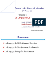 Chapt5-Le Langage SQL-1SI