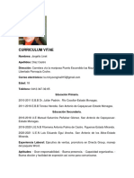 Curriculum Vitae