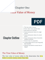 Chapter One - Time Value of Money-1-29 Part One