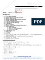 DP60 - Installation Checklist