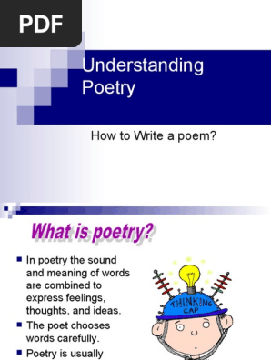 How to Write a poem