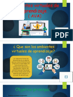 Ambientes Virtuales de Aprendizaje