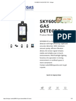 SKY6000 O3 GAS DETECTOR - Safegas