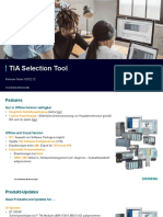 Release Notes TIA Selection Tool de