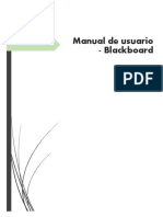 Manual de Usuario - Blackboard