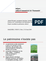 L'illusion Authentique. Le Patrimoine Culturel Immatériel de L'humanité