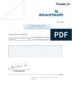 Doctor Note Template V09