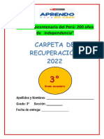 Carpeta Recuperacion - 3ro-Matemática