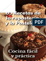 65 RECETAS DE LA PASTELERÍA Y LA REPOSTERÍA - PDF Versión 1