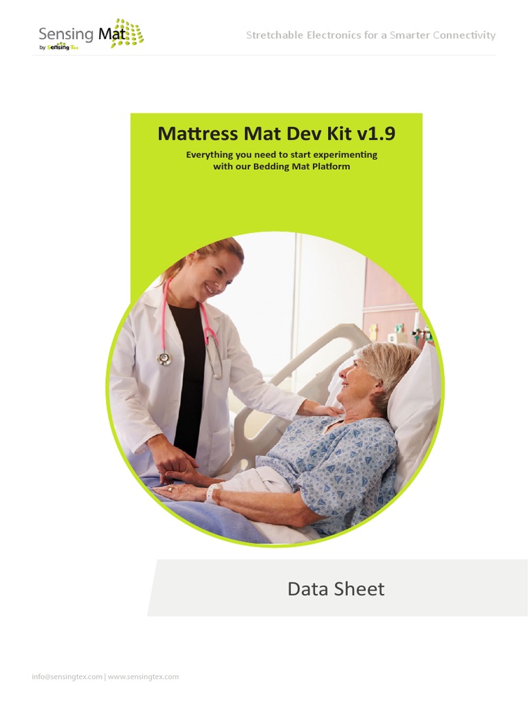 114 DATA SHEET Mattress-Mat Dev Kit - Rev 02-1 | PDF | Mattress ...