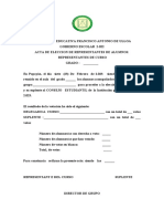Acta Deelecciòn RPR C. Estudiantil 2023