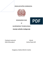 Prva Kragujevačka Gimnazija: Istorijat Veštačke Inteligencije