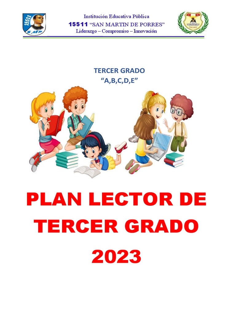Plan Lector 2023 para Tercer Grado | PDF