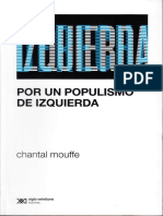 Por un populismo de izquierdas - Mouffe