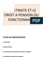 La Retraite Et Le Droit A Pension