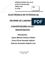 ELECTRÓNICA DE POTENCIA Lab 6