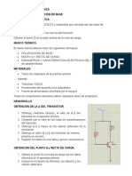 Practica 5. Polarización de Base